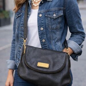 Marc by Marc Jacobs Black Leather Crossbody Bag